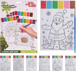 H&S WATERVERFSET KERST THEMA - afbeelding 1