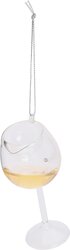 H&S WIJNGLAS HANGDECO 10CM 2ASS - afbeelding 2