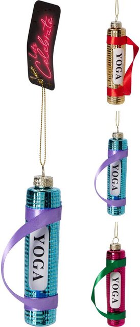 H&S Yogamat Hangdeco 11Cm 3Ass Kl