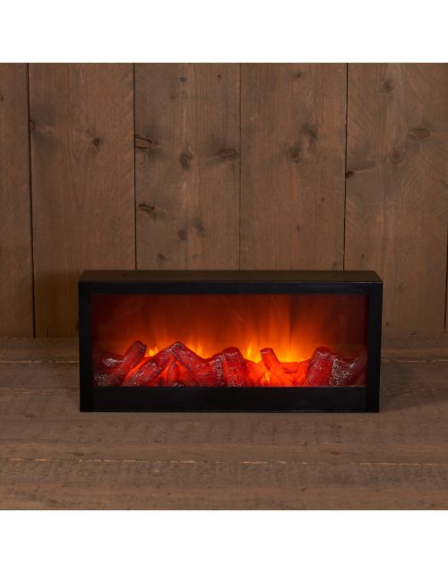 Anna's Collection B.O.T. Haard Zwart 45X20X10Cm 3Xc Met 6/18U Timer