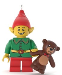 Hallmark  LEGO ELF & TEDDY