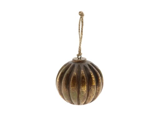 Hang bal actia ro d10cm groen/goud