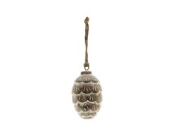 Hang eikel actia d6h8.5cm wit