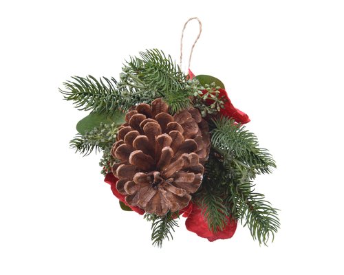 Hanger dennenappel en kerstster