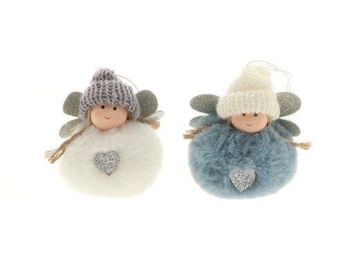 Hanger engel ariel d6h16cm mix 2st