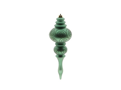 Hanger finial d11h34cm d.groen