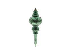 Hanger finial d11h34cm d.groen
