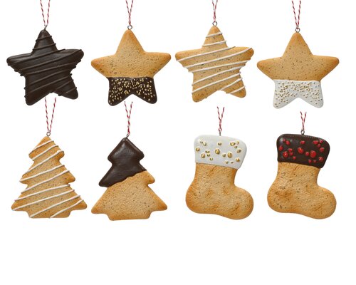 Decoris Hanger polyresin 8ass