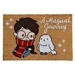 Harry potter Deurmat pvc/cocos hogwart krst 60cm
