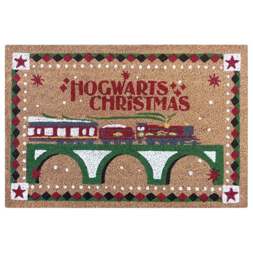 Harry potter Doormat Hogwarts Christmas