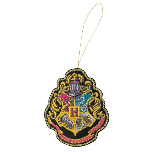 Harry potter Fabric ornament Hogwarts Crest