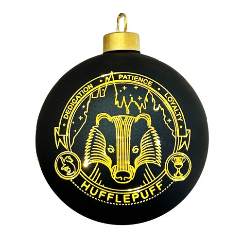 Harry potter Lighted bauble Harry Potter Hufflepuff small