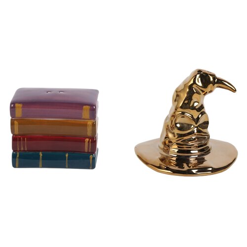 Harry potter Salt & Pepper Shakers Sorting Hat & Book