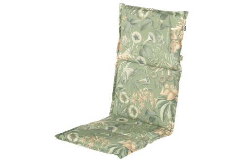 Hartman tuinkussen Hoge Rug demi Green 123X50X3