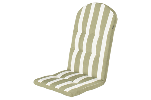 Hartman tuinkussen hoge rug Roma Green 123x50x3