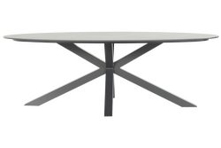 Hartman Xander dining tuintafel ovaal antraciet - afbeelding 2