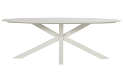 Hartman Xander dining tuintafel ovaal wit - afbeelding 2