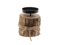 HBX Candleholder Log H13D10
