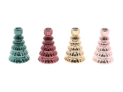 HBX Candleholder Tree 4Ass H13D8.5