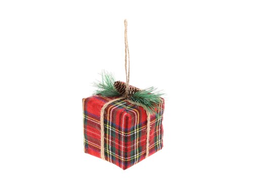HBX Hanger Gift Checked L8W8H10