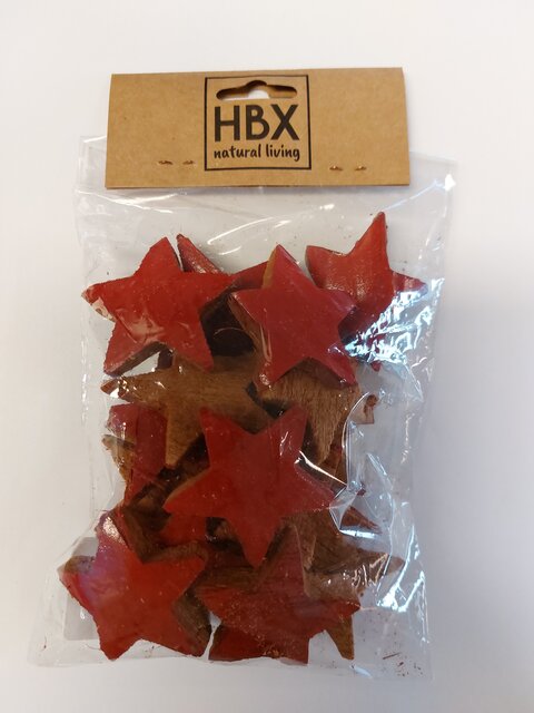 HBX Natural Living Basic Coco Star 15pc d4.5