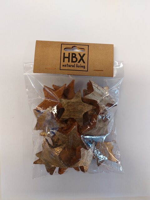 HBX Natural Living Basic Coco Star 15pc d4.5