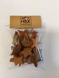 HBX Natural Living Basic Coco Star 15pc d4.5