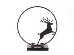 HBX Natural Living Candle Hold. Kertas deer l30.5w10.5h33.0