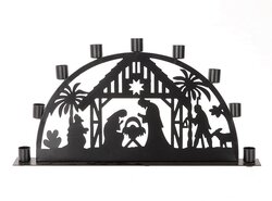HBX Natural Living Candle Hold. Nativity Scene 9 l5.0w45.5h22.5