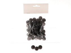 HBX Natural Living Deco Loose Beads Avior 50pcs d1.5h1.5