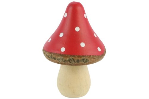 HBX Natural Living Deco Mushroom Pixie d7.0h12.0