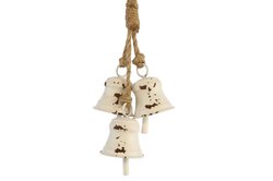HBX Natural Living Hang. Bell 3 Tingle l15.0w8.0h40.0