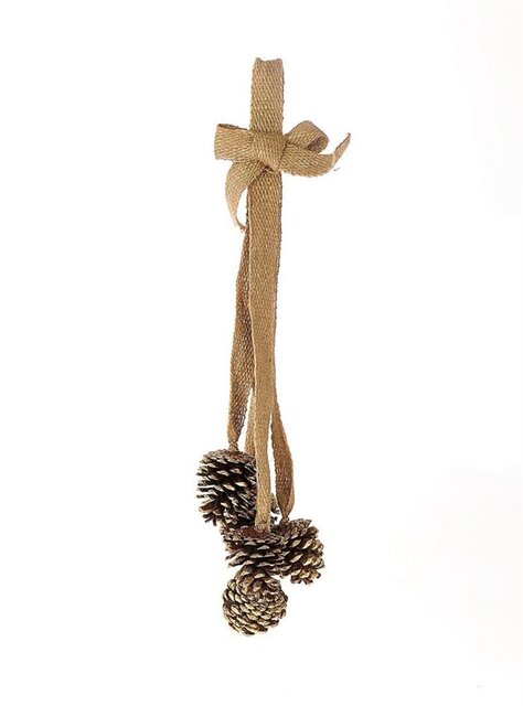 HBX Natural Living Hang. Pinecone 5pc l13.0w13.0h60.0