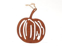 HBX Natural Living Hang. Pumpkin l15.0w12.0h1.0