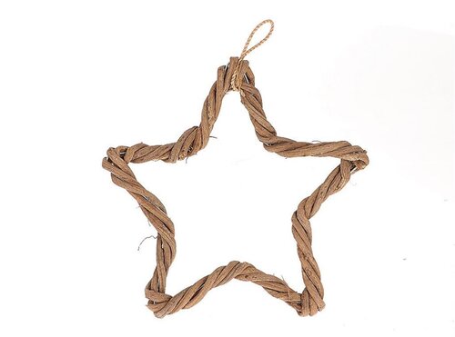 HBX Natural Living Hang. Star Twisted l25.0w25.0h2.0