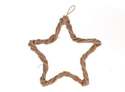 HBX Natural Living Hang. Star Twisted l25.0w25.0h2.0