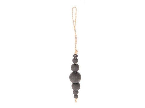 HBX Natural Living Hang. Tassel Beads Avior l2.0w2.0h17.0