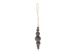 HBX Natural Living Hang. Tassel Beads Avior l2.0w2.0h17.0