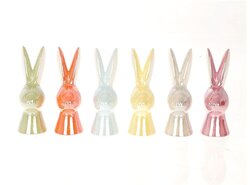 HBX NATURAL LIVING Konijn auden l7.5b6.5h18.5 mix 6st