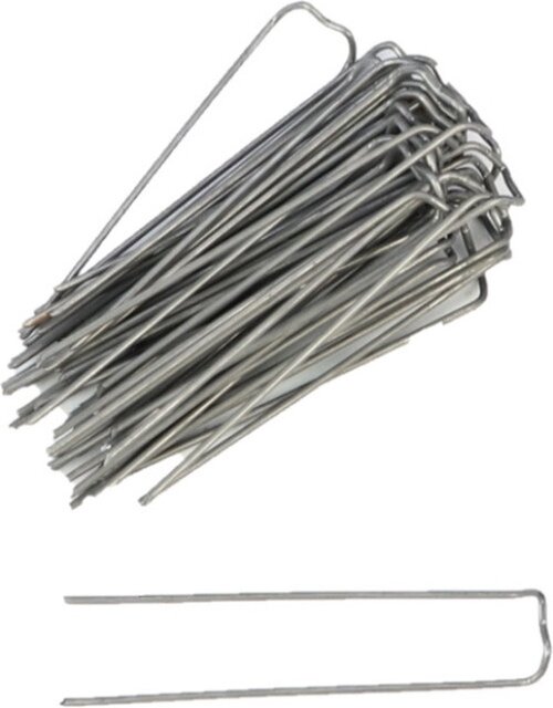 HBX Natural Living krammen 10-50 mm donkergrijs 40st