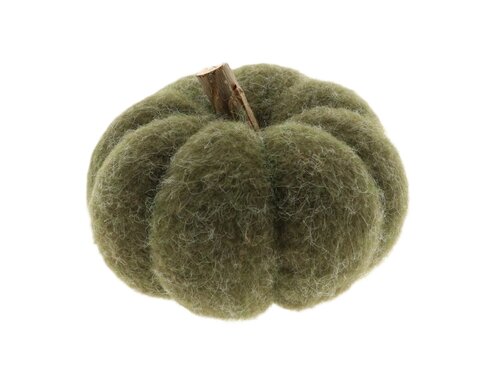 HBX Pompoen m.takje d14h11cm groen