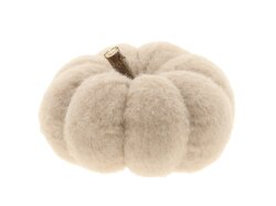 HBX Pompoen m.takje d19h11cm wit