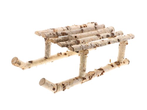 HBX Sleigh Birch L70W36H25