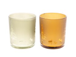HBX Tealight Nemi Tree/Deer 2Ass H10D8.8