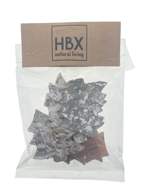 HBX Tree Birch Deco 6Pcs