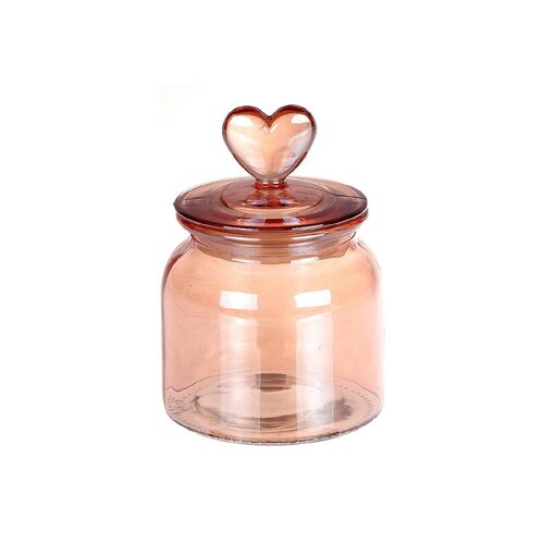 HBX voorraadpot little love Ø10,5 x h15 cm roze