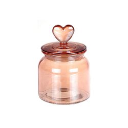 HBX voorraadpot little love Ø10,5 x h15 cm roze