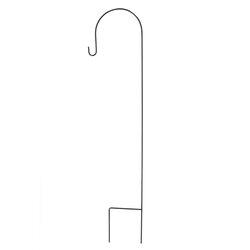 Herderstafhaak metaal s 90cm antraciet