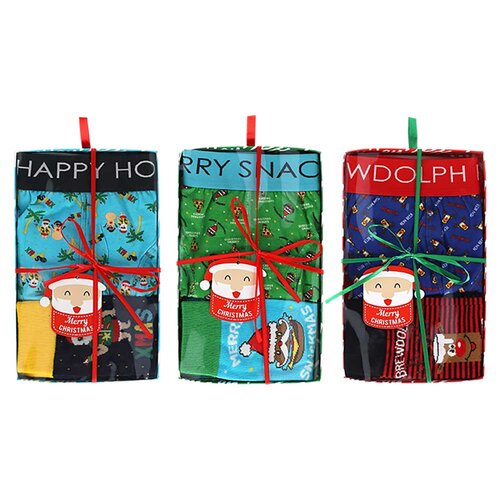Heren kerst giftbox s-xl assorti