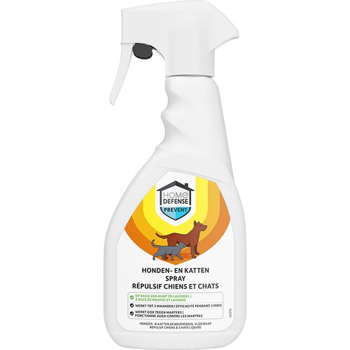 HOME DEFENSE® Honden en Katten Afweermiddel Spray 500ml